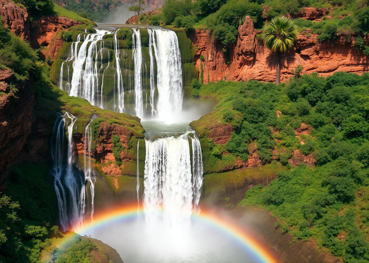 Cascades d'Ouzoud waterfall