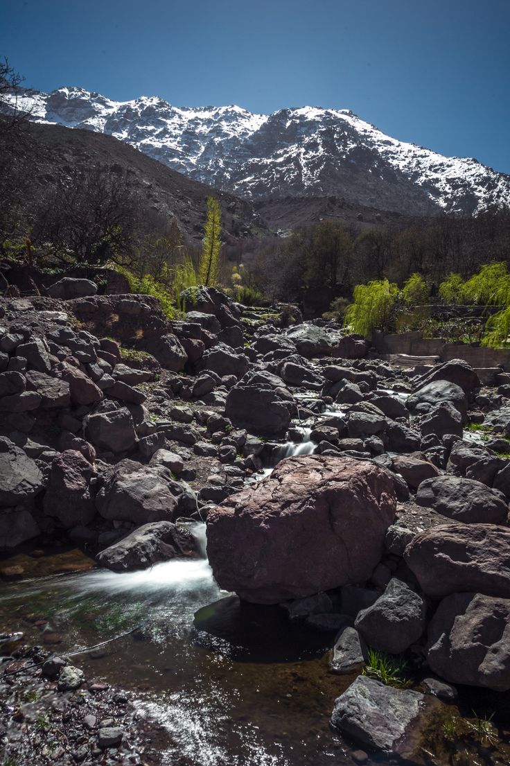 Imlil mountain village